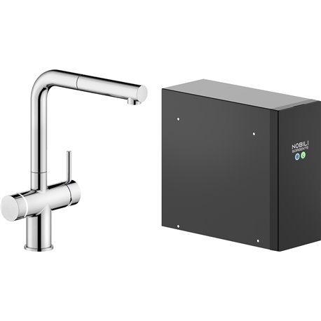 Mitigeur cuisine Sorgente Frizza LV0K117/EFRCR Chromé brillant