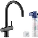 Mitigeur cuisine Sorgente Filtra LV129133/3VBBM Mora mat