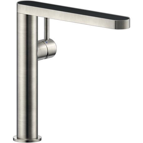 Mitigeur cuisine Match MH109113NIIX Inox brossé et noir ingo