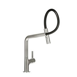 Mitigeur cuisine Lamp MP119400IX Inox brossé