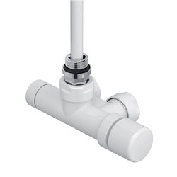 Pack robinetterie manuelle thermostatisable monopoint 991551 Kit K droit coudé blanc