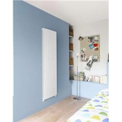 Radiateur eau chaude Fassane HXD Double 1315 Watts Blanc Standard 9016 - Réf : HXD-240-037-9016-DESTOCK