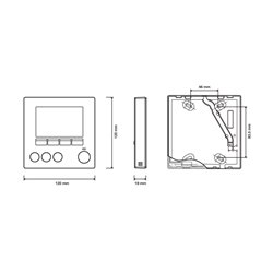 Télécommande filaire pour Lossnay