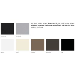 Kubus Fraceram KBK 110-50, 908478 Anthracite Mat