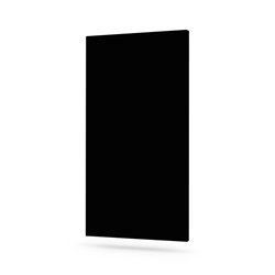 Panneau de douche Acrylique Noir Brillant