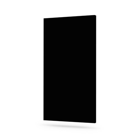 Panneau de douche Acrylique Noir Brillant