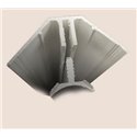 Profilé angle intérieur Hauteur 250 cm 27736