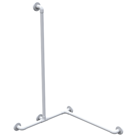 Barre d'appui 11942WH en T