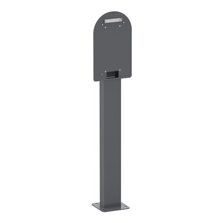 Pied métal pour 1 borne de recharge Schneider Charge Pro EVA2PBS1 Pied métal pour 1 borne de recharge Schneider Charge Pro EVA2PBS1