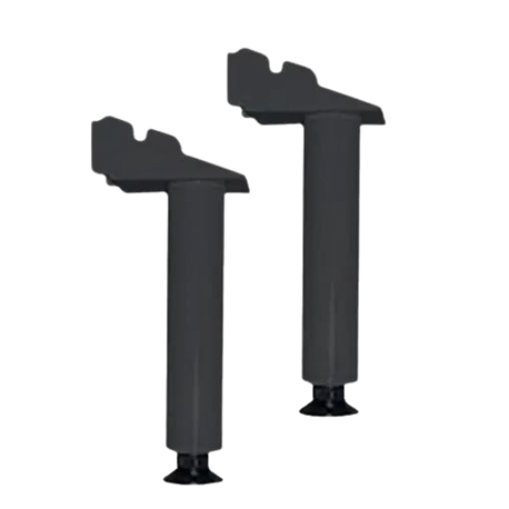 Kit pieds anthracite pour radiateurs Axoo, Beladoo, Calidoo, Chamane et Dook M090002-DESTOCK