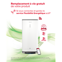 Chauffe-eau électrique Velis Dune Dry Wifi flexibilité énergétique 80 Litres 