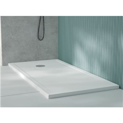 Receveur de douche 80x80x3,5 cm Blanc anti-dérapant PN24 Ancoswing