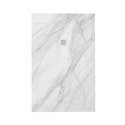Receveur de douche Inspire 140x80 cm  marbre blanc