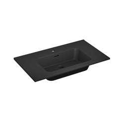 Plan de toilette Simple vasque 81x46,5 cm Black New Anco