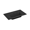 Plan de toilette Simple vasque 81x46,5 cm Black New Anco
