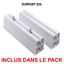 Jeu de supports sol 450mm