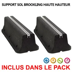 Jeu de supports Sol Brooklyn haute altitude 600 mm