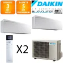 Daikin Bi-split 2MXM50A + 1 EMURA FTXJ20AW + 1 EMURA FTXJ35AW