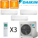 Daikin Tri-split 3MXM40A + 3 X CTXM15A
