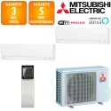 Mitsubishi Bi-split MXZ-2F53VF + 2 X MSZ-AY25VGK