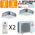 Mitsubishi Bi-split MXZ-2F53VF + SLZ-M25FA + SLZ-M35FA