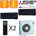 Mitsubishi Bi-split MXZ-4F72VF + 2 X MSZ-LN35VGB