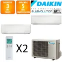 Daikin Bi-split Stylish 2MXM40A + CTXA15CW + FTXA25CW