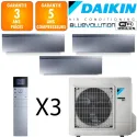 Daikin Tri-split Emura 3MXM52A + 3 X FTXJ20AS