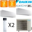 Daikin Bi-split Emura 4MXM80A + FTXJ25AW + FTXJ50AW
