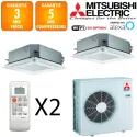Mitsubishi Bi-split MXZ-4F83VF + SLZ-M25FA + SLZ-M50FA