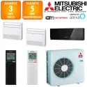Mitsubishi Tri-split MXZ-4F83VF + 2 X MFZ-KT25VG + MSZ-EF35VGKB