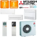 Mitsubishi Tri-split MXZ-5F102VF + MSZ-AY15VGK + MFZ-KT35VG + MSZ-AP60VGK
