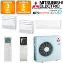 Mitsubishi Tri-split MXZ-5F102VF + 2 X MFZ-KT25VG + MSZ-AY50VGK