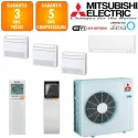 Mitsubishi Quadri-split MXZ-5F102VF + 3 X MFZ-KT25VG + MSZ-AY42VGK