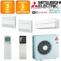Mitsubishi Tri-split MXZ-5F102VF + 2 X MFZ-KT35VG + MSZ-LN35VGW