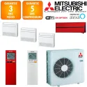 Mitsubishi Quadri-split MXZ-5F102VF + 3 X MFZ-KT25VG + MSZ-LN25VGR