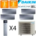Daikin Quadri-split Emura 5MXM90A + 2 X FTXJ20AS + 2 X FTXJ25AS