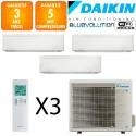 Daikin Tri-split Stylish 5MXM90A + 2 X CTXA15CW + FTXA50CW