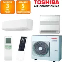 Toshiba Bi-split Shorai RAS-3M26G3AVG-E + RAS-B10J2FVG-E + RAS-B16G3KVSG-E