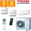 Toshiba Tri-split Shorai RAS-3M26G3AVG-E + 2 X RAS-B10J2FVG-E + RAS-B07P2KVSG-E