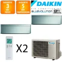 Daikin Bi-split Stylish 2MXM40A + CTXA15BS + FTXA25BS