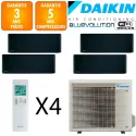 Daikin Quadri-split Stylish 4MXM68A + 2 X CTXA15CB + 2 X FTXA20CB