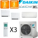Daikin Tri-split 3MXM52A + CTXA15CW + 2 X FVXM25B