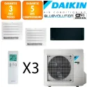 Daikin Tri-split 3MXM52A + 2 X CVXM20A + FTXA20CB