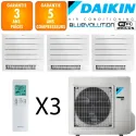 Daikin Tri-split 3MXM52A + 3 X CVXM20A