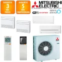 Mitsubishi Quadri-split MXZ-6F120VF + MSZ-AY15VGK + 2 X MFZ-KT25VG + MSZ-AP60VGK