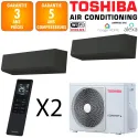 Toshiba Bi-split Shorai RAS-2M18G3AVG-E + RAS-B07P2KVSGB-E + RAS-B16P2KVSGB-E