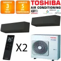 Toshiba Bi-split Shorai RAS-3M26G3AVG-E + RAS-B07P2KVSGB-E + RAS-B16P2KVSGB-E