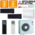 Mitsubishi Tri-split MXZ-6F120VF + MFZ-KT25VG + 2 X MSZ-LN50VGB