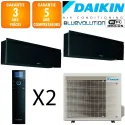 Daikin Bi-split Emura 4MXM68A + 2 X FTXJ35AB